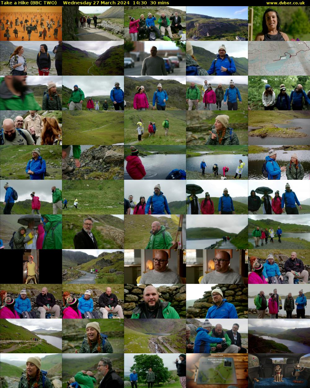 Take a Hike (BBC TWO) Wednesday 27 March 2024 14:30 - 15:00