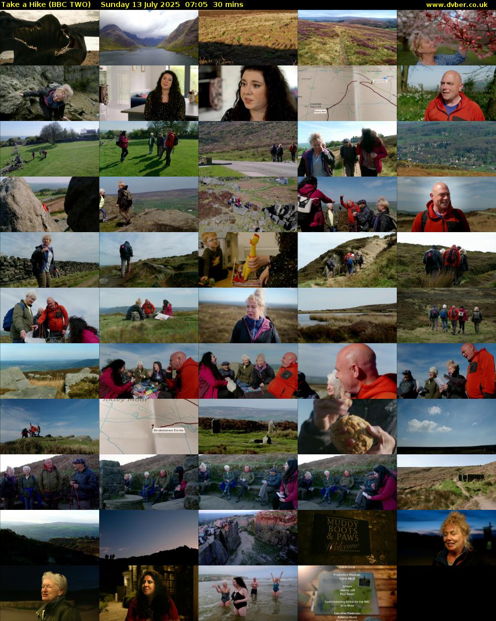 Take a Hike (BBC TWO) Sunday 13 July 2025 07:05 - 07:35