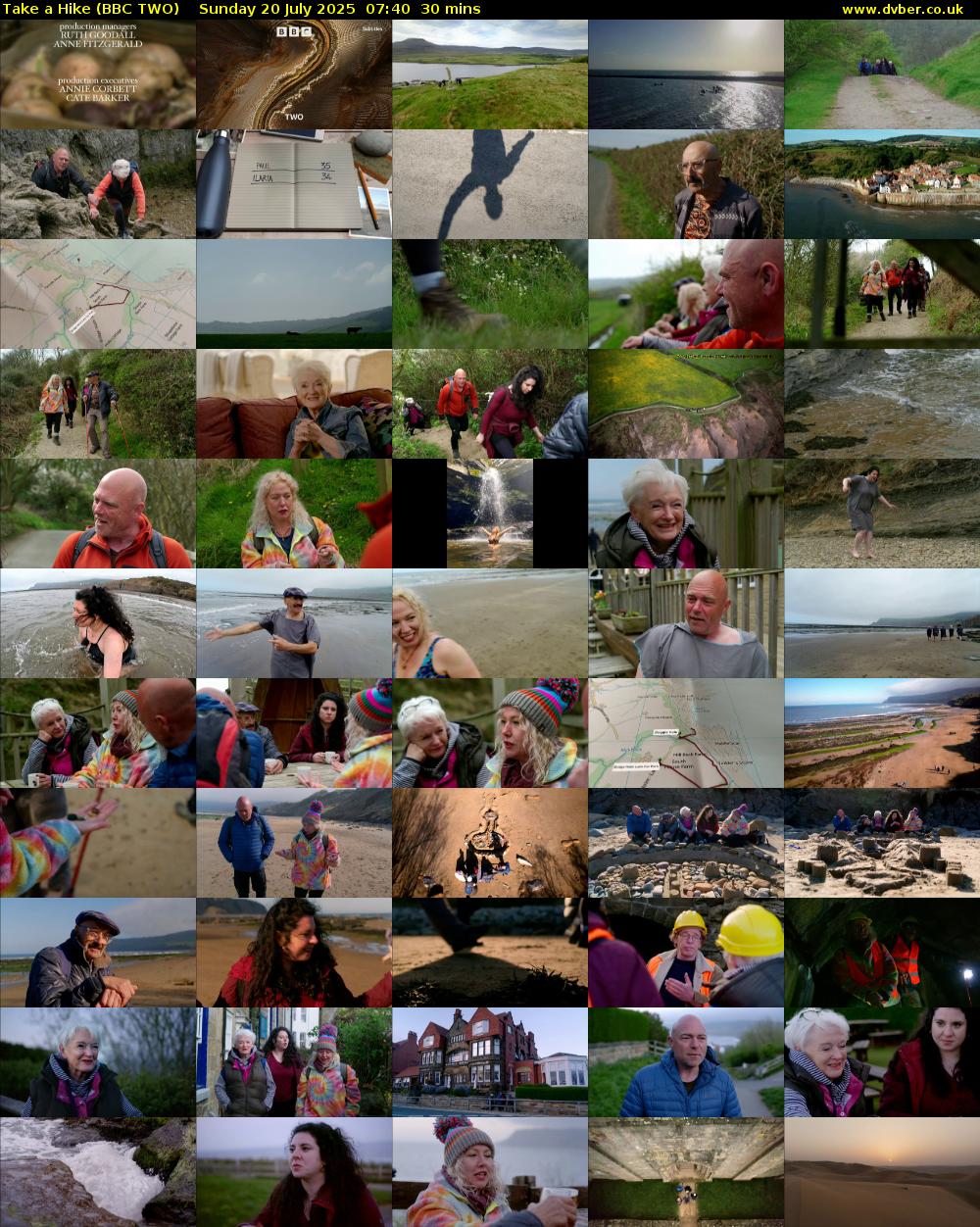 Take a Hike (BBC TWO) Sunday 20 July 2025 07:40 - 08:10