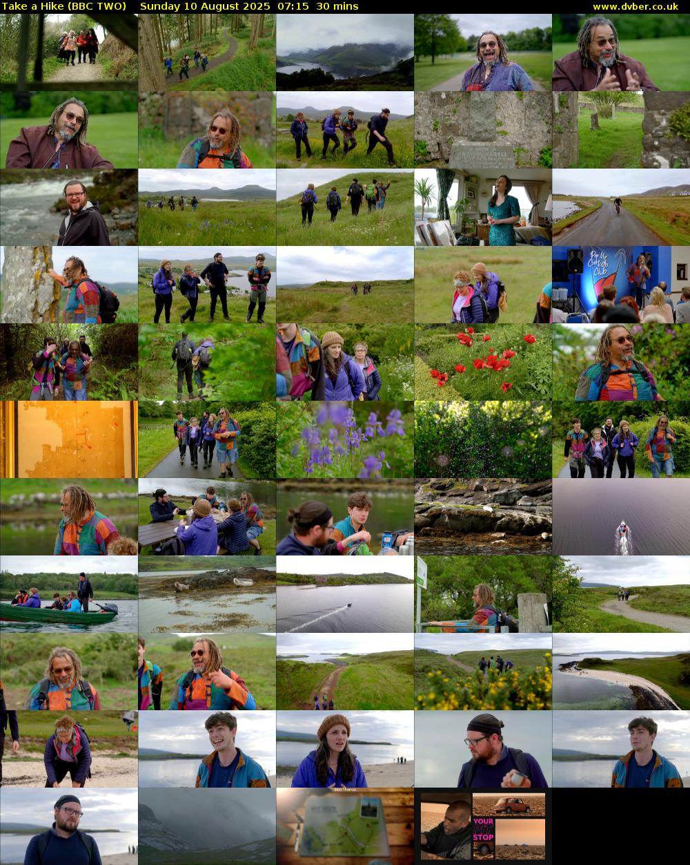 Take a Hike (BBC TWO) Sunday 10 August 2025 07:15 - 07:45