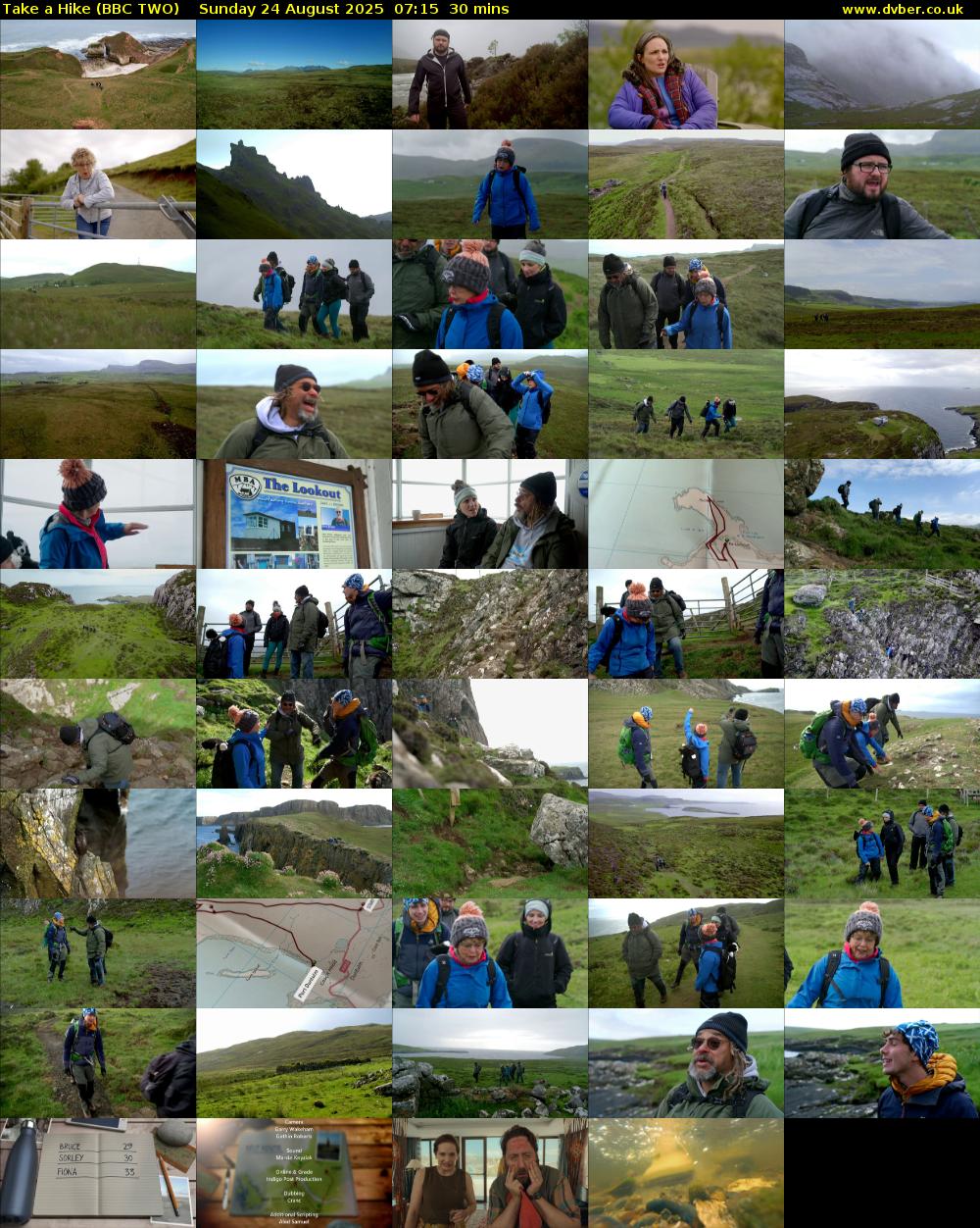 Take a Hike (BBC TWO) Sunday 24 August 2025 07:15 - 07:45