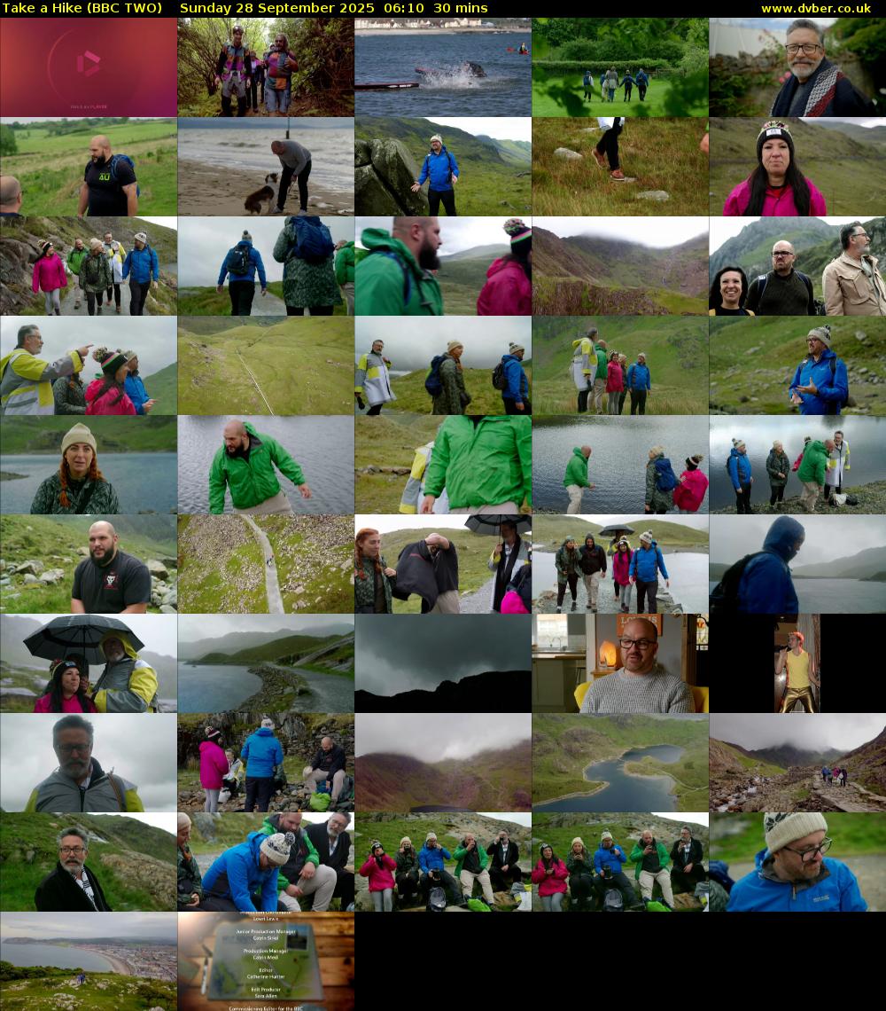 Take a Hike (BBC TWO) Sunday 28 September 2025 06:10 - 06:40