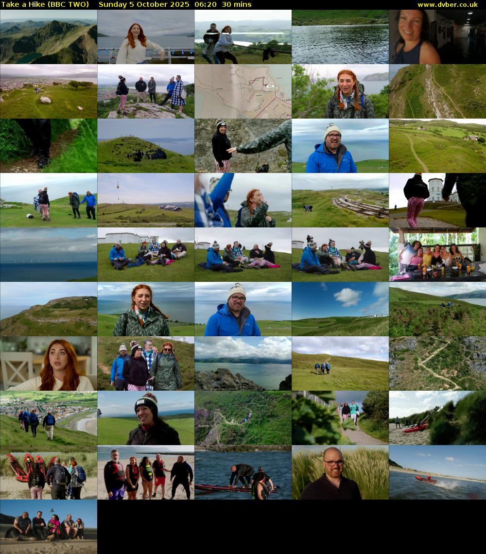 Take a Hike (BBC TWO) Sunday 5 October 2025 06:20 - 06:50