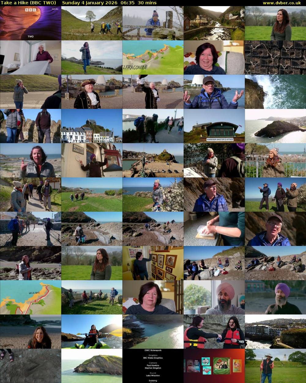 Take a Hike (BBC TWO) Sunday 4 January 2026 06:35 - 07:05