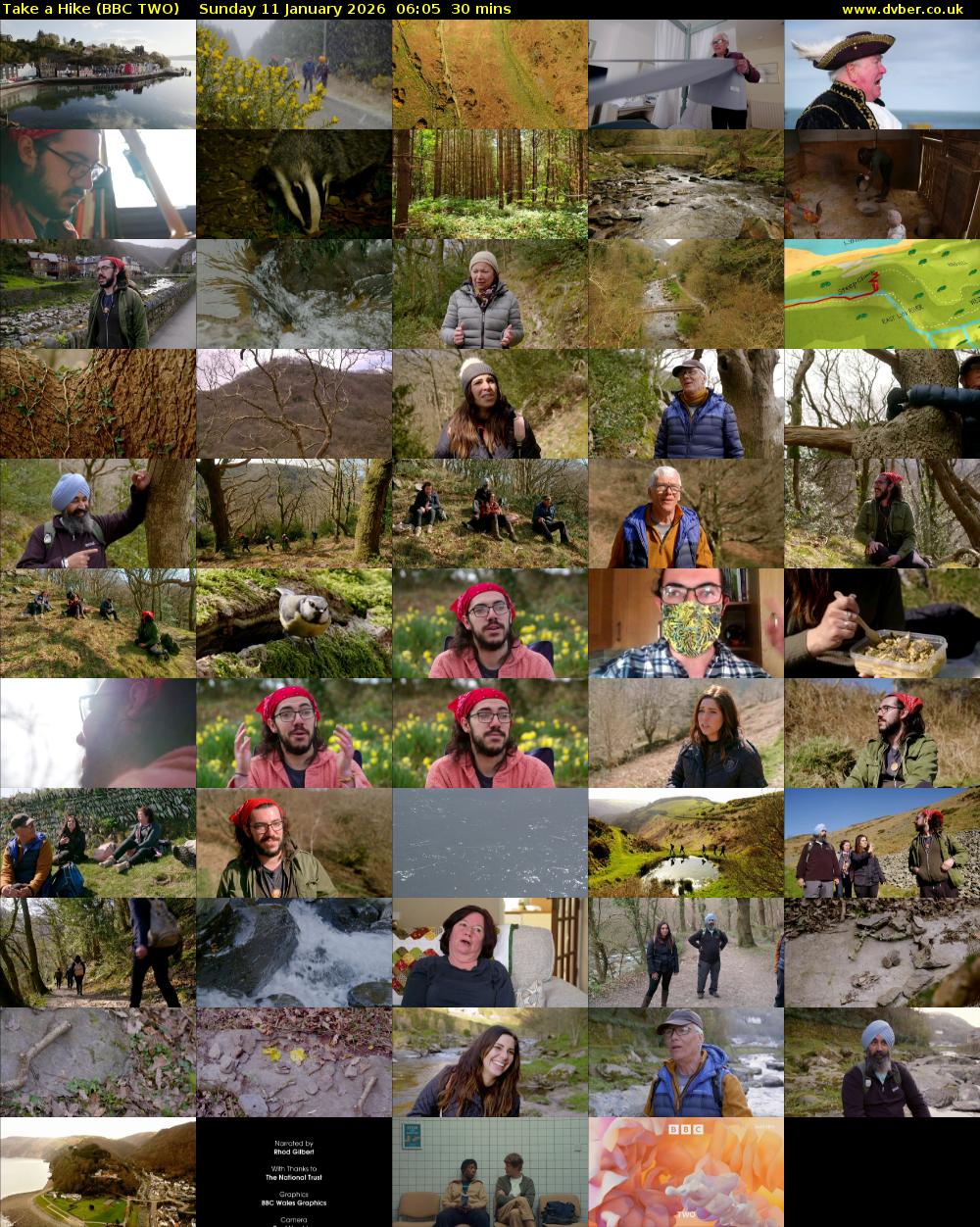 Take a Hike (BBC TWO) Sunday 11 January 2026 06:05 - 06:35
