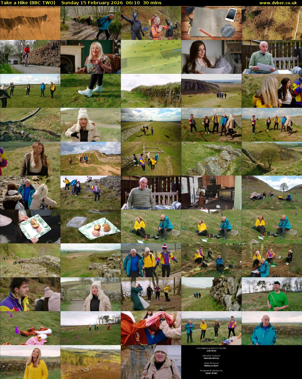 Take a Hike (BBC TWO) Sunday 15 February 2026 06:10 - 06:40