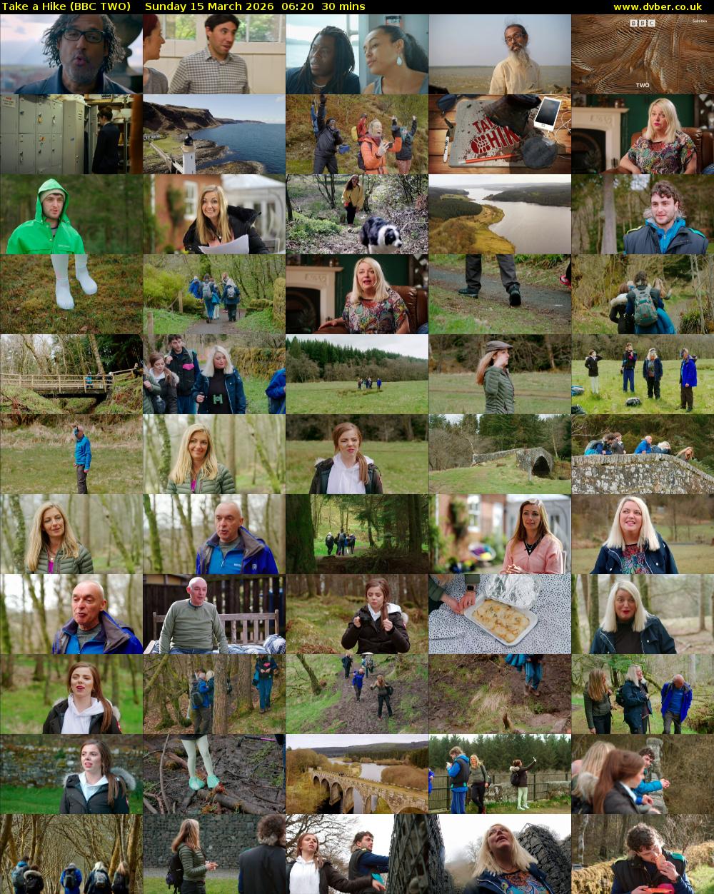 Take a Hike (BBC TWO) Sunday 15 March 2026 06:20 - 06:50