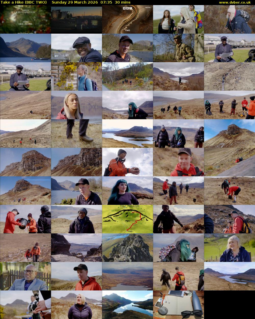 Take a Hike (BBC TWO) Sunday 29 March 2026 07:35 - 08:05