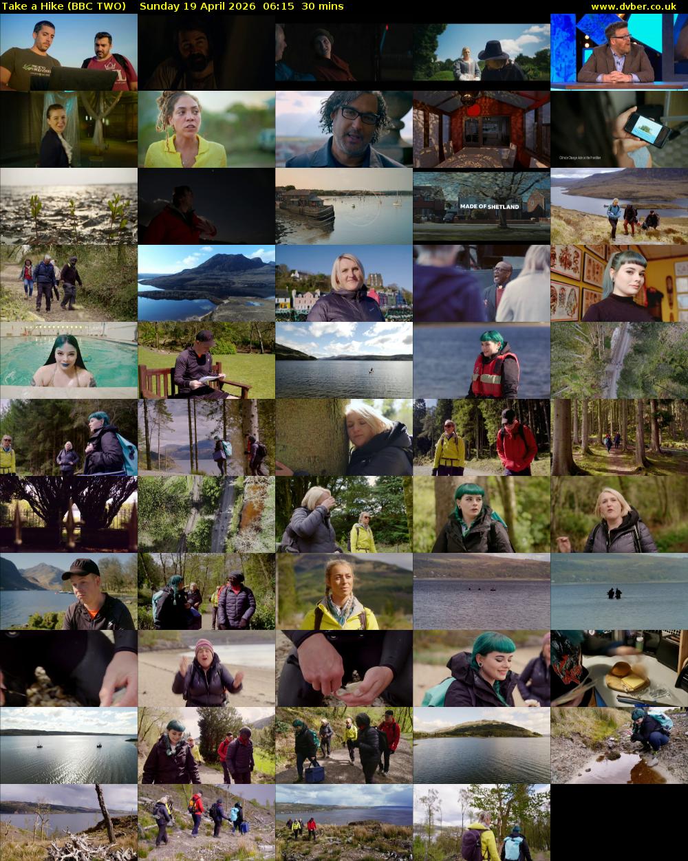 Take a Hike (BBC TWO) Sunday 19 April 2026 06:15 - 06:45
