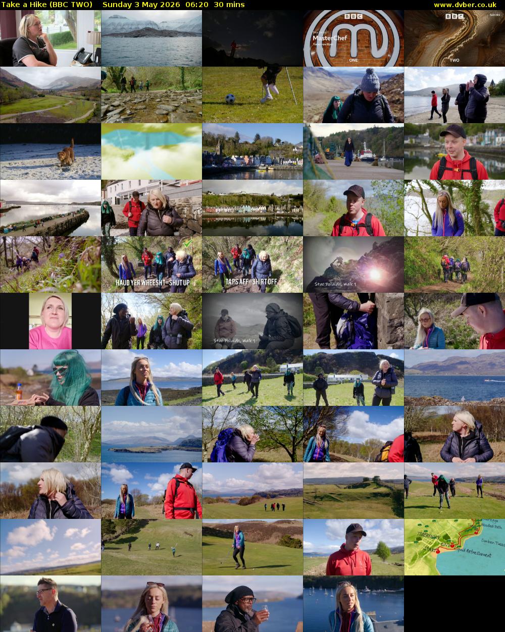 Take a Hike (BBC TWO) Sunday 3 May 2026 06:20 - 06:50