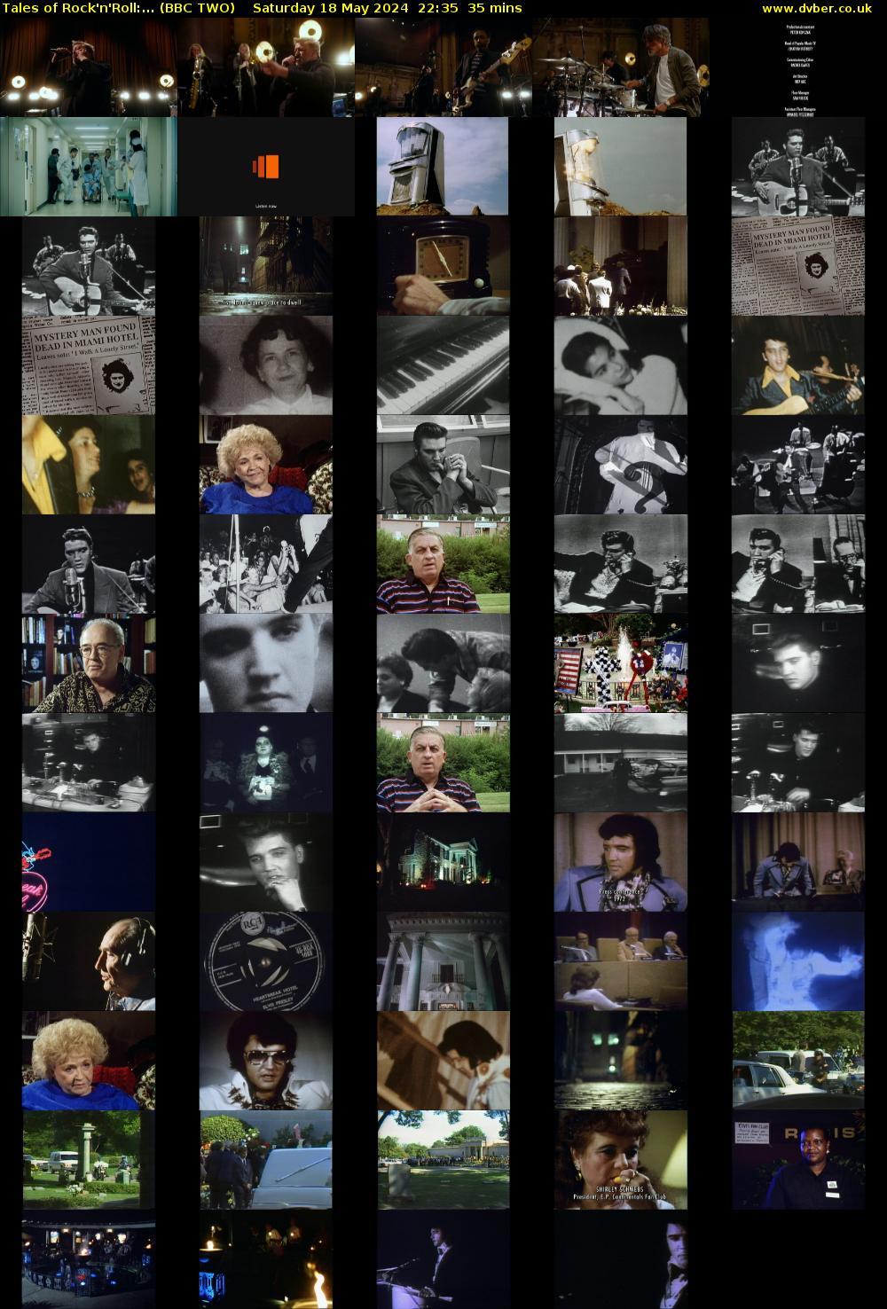 Tales of Rock'n'Roll:... (BBC TWO) Saturday 18 May 2024 22:35 - 23:10