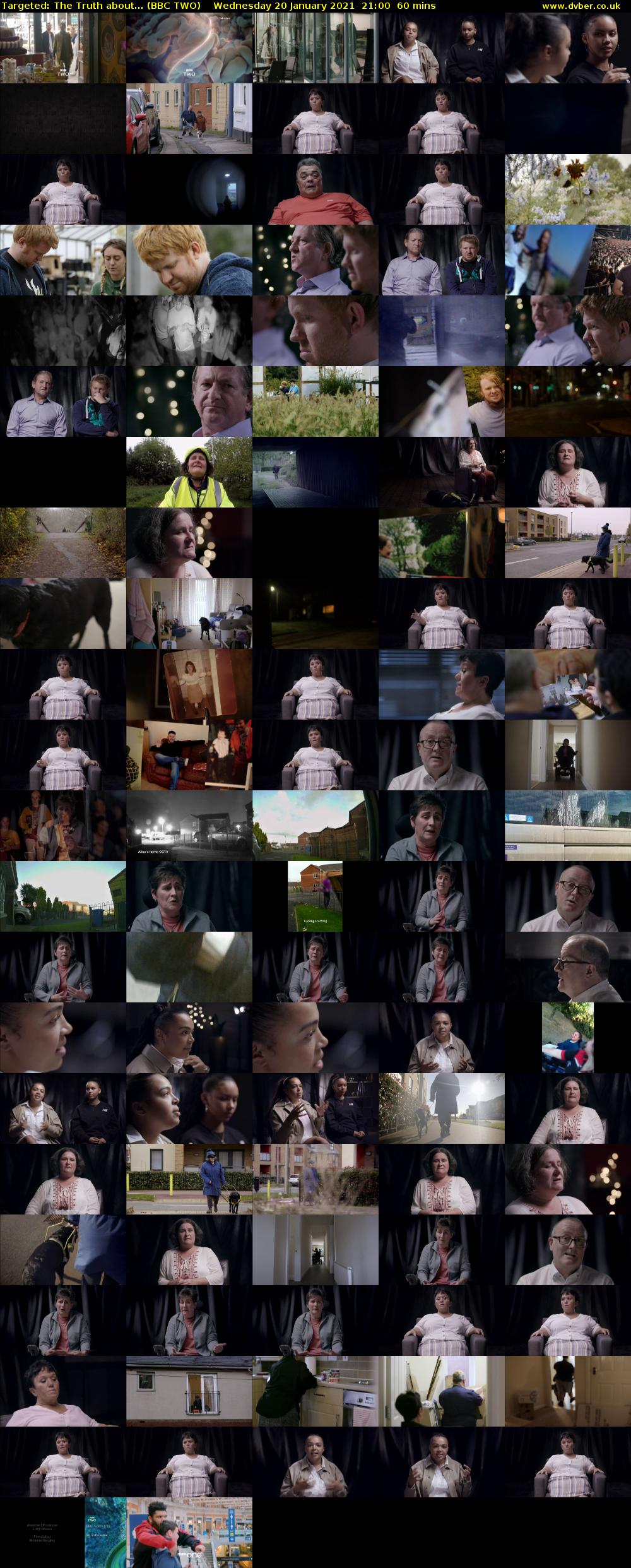 Targeted: The Truth about... (BBC TWO) Wednesday 20 January 2021 21:00 - 22:00
