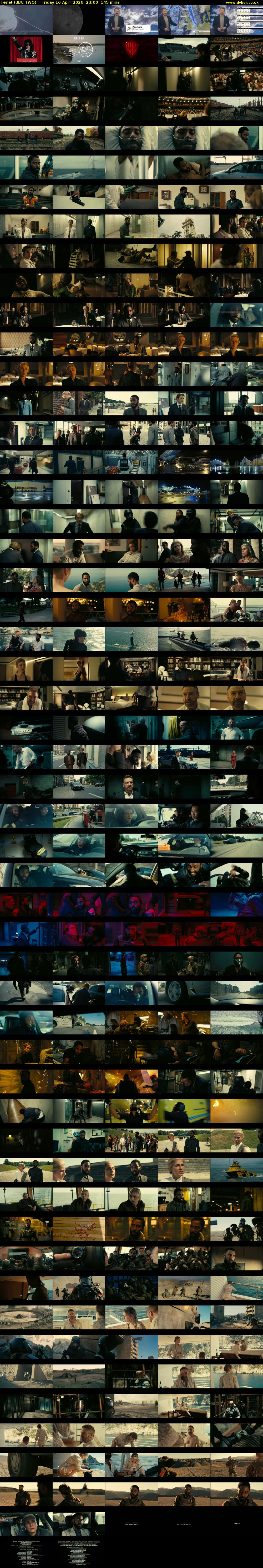 Tenet (BBC TWO) Friday 10 April 2026 23:00 - 01:25
