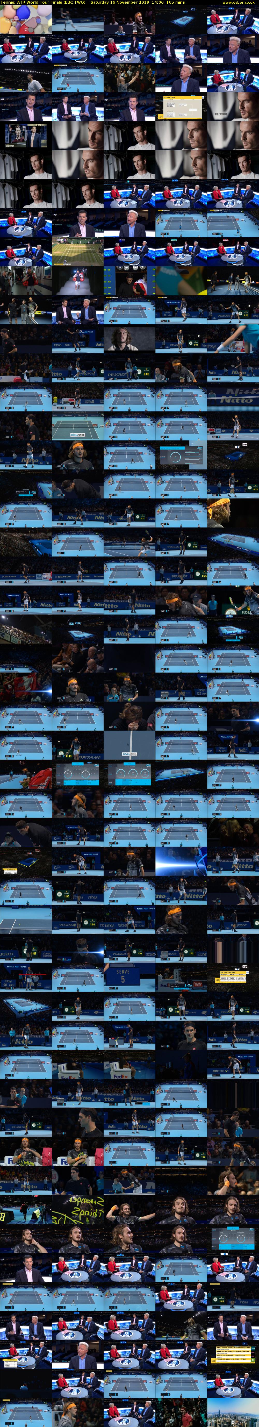 Tennis: ATP World Tour Finals (BBC TWO) Saturday 16 November 2019 14:00 - 16:45