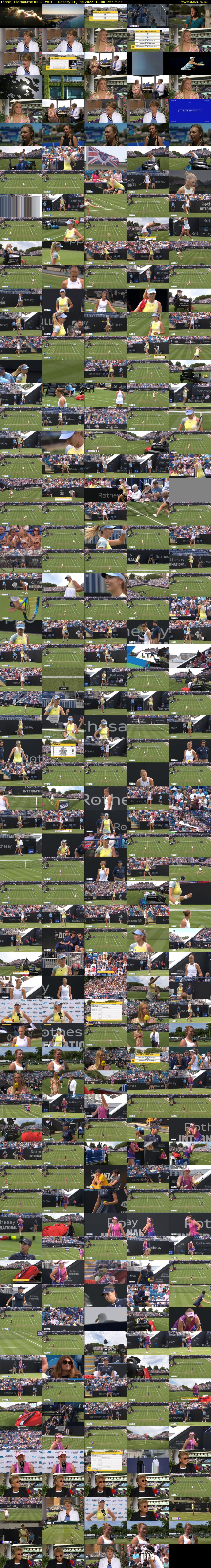 Tennis: Eastbourne (BBC TWO) Tuesday 21 June 2022 13:00 - 17:15