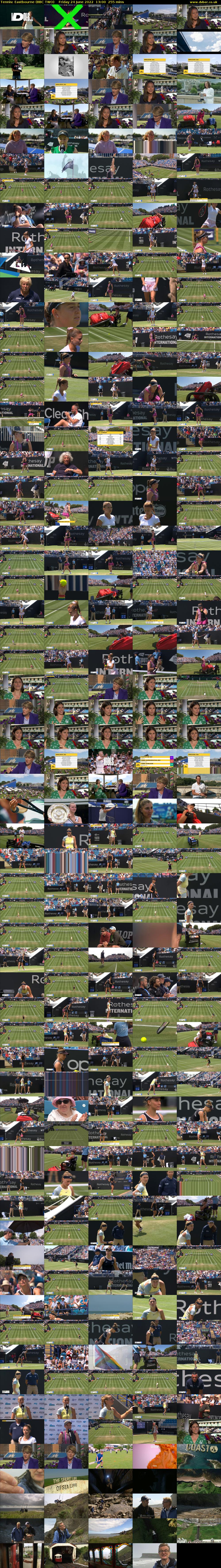 Tennis: Eastbourne (BBC TWO) Friday 24 June 2022 13:00 - 17:15