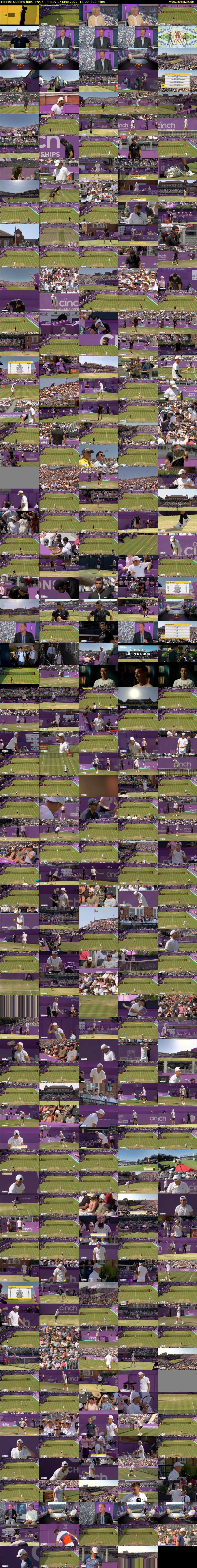 Tennis: Queens (BBC TWO) Friday 17 June 2022 13:00 - 18:00