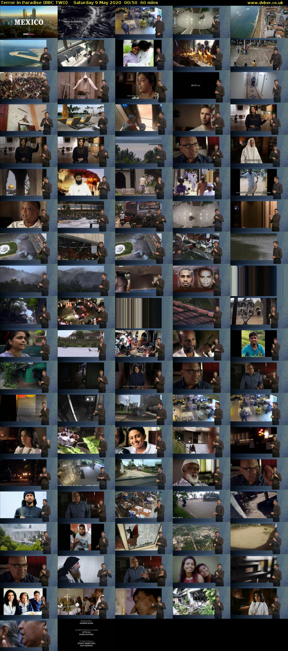 Terror in Paradise (BBC TWO) Saturday 9 May 2020 00:50 - 01:50