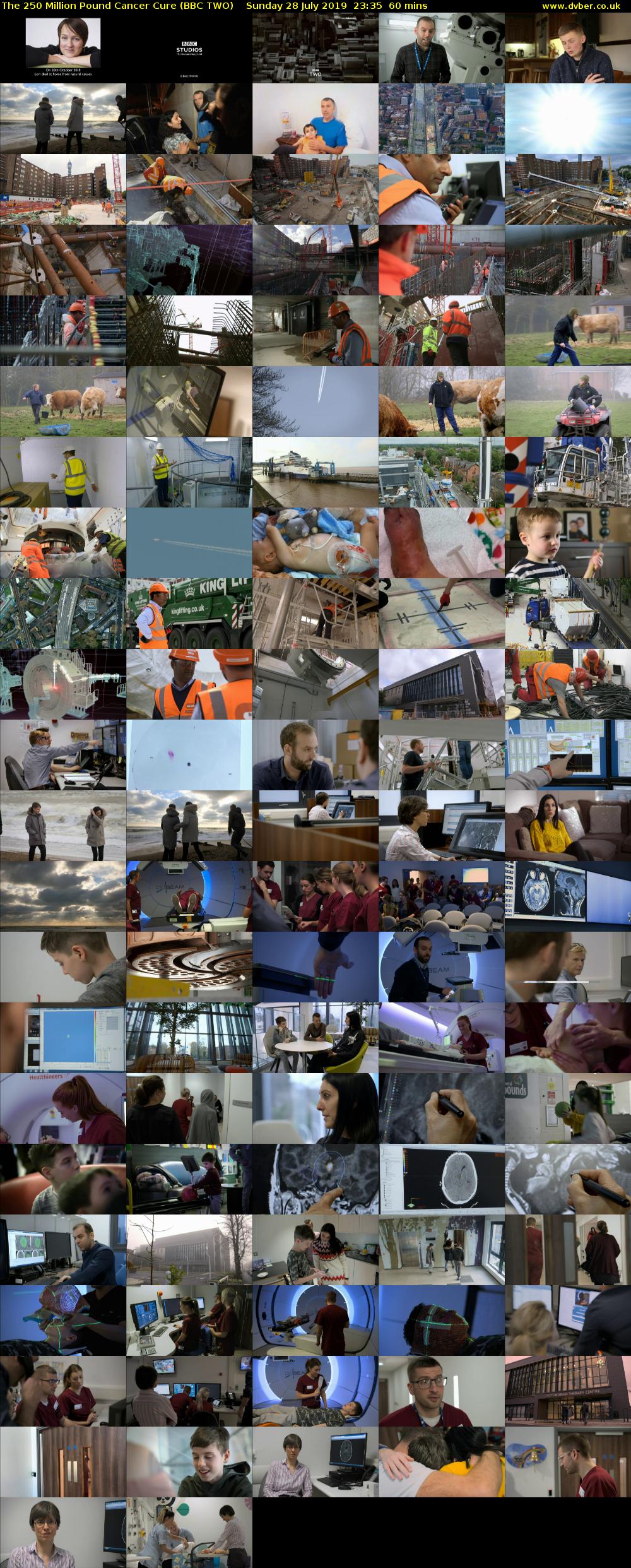 The 250 Million Pound Cancer Cure (BBC TWO) Sunday 28 July 2019 23:35 - 00:35