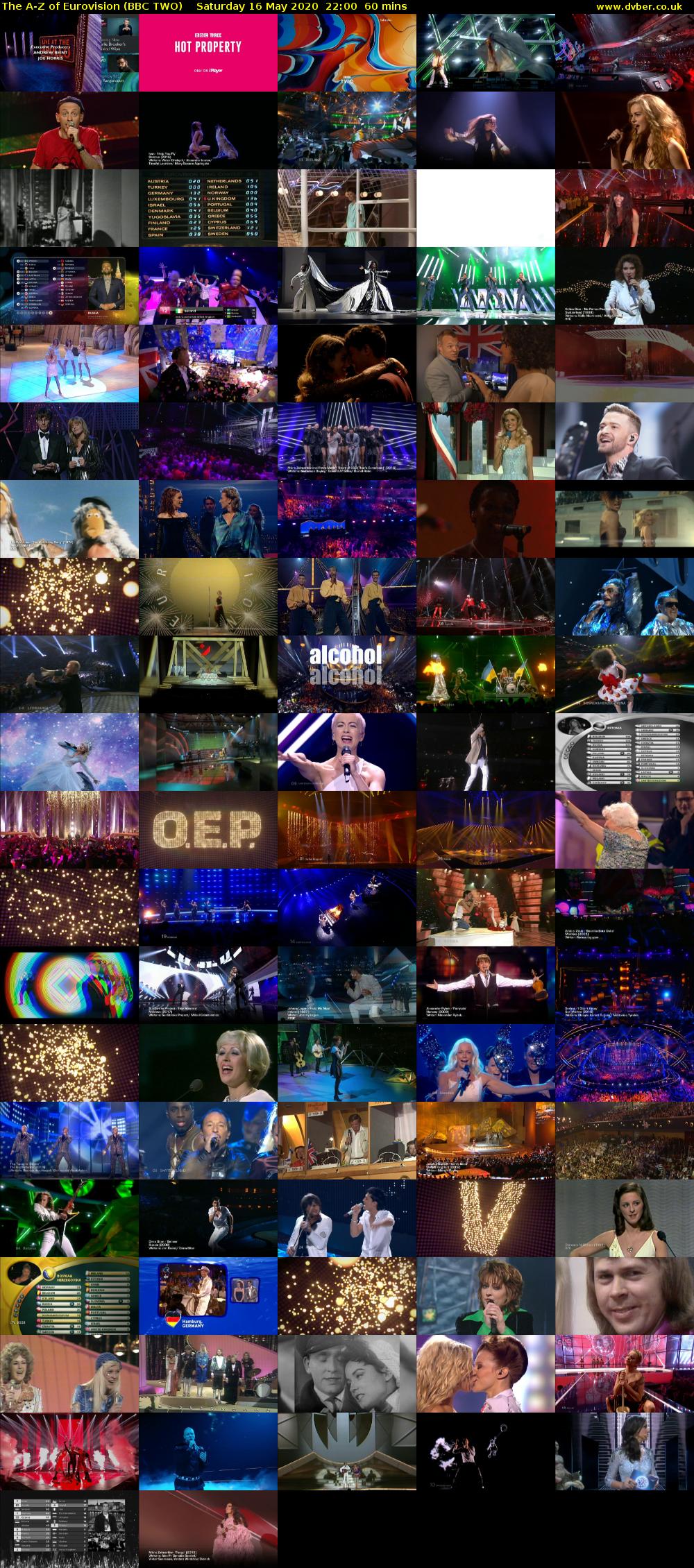 The A-Z of Eurovision (BBC TWO) Saturday 16 May 2020 22:00 - 23:00
