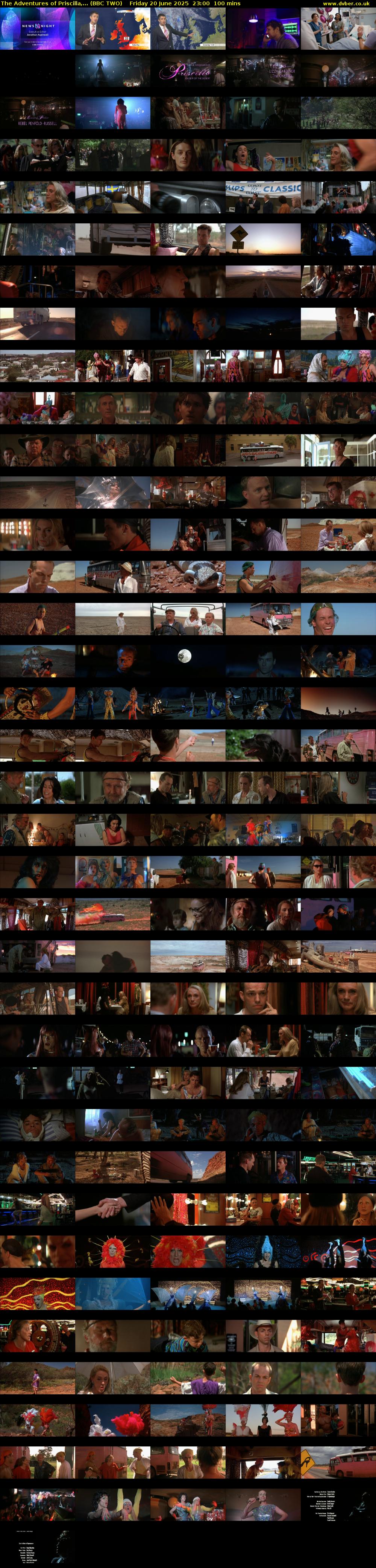 The Adventures of Priscilla,... (BBC TWO) Friday 20 June 2025 23:00 - 00:40
