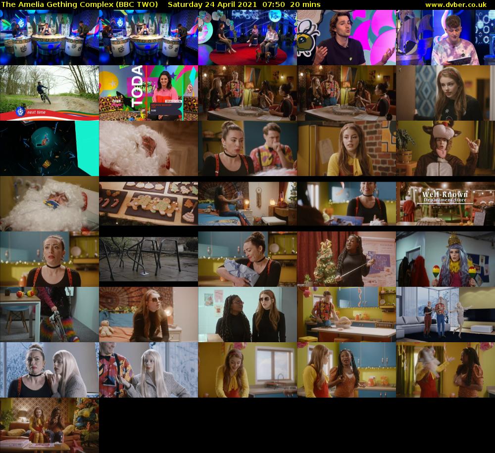 The Amelia Gething Complex (BBC TWO) Saturday 24 April 2021 07:50 - 08:10