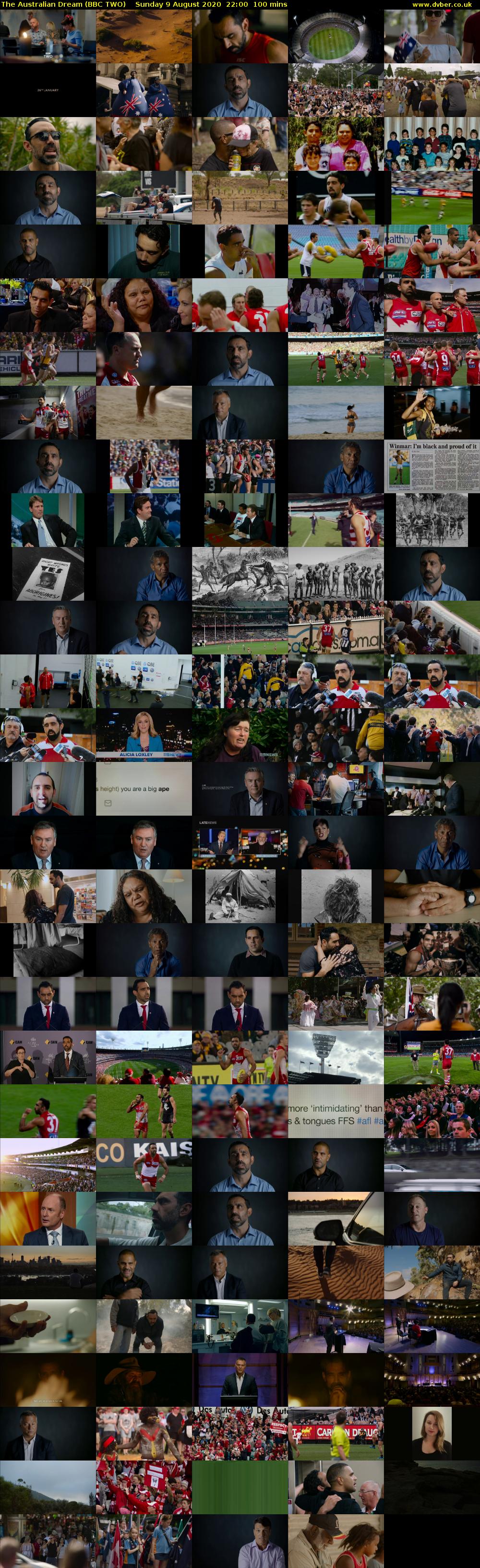 The Australian Dream (BBC TWO) Sunday 9 August 2020 22:00 - 23:40
