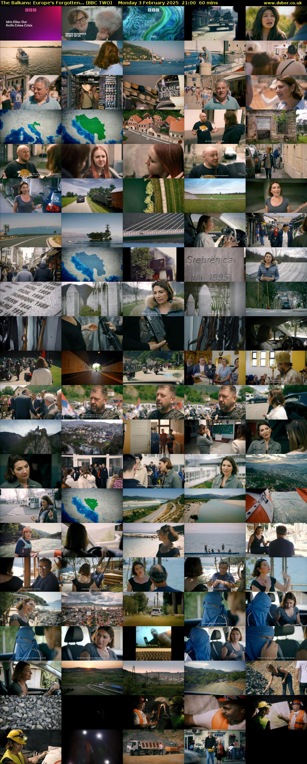 The Balkans: Europe's Forgotten... (BBC TWO) Monday 3 February 2025 21:00 - 22:00