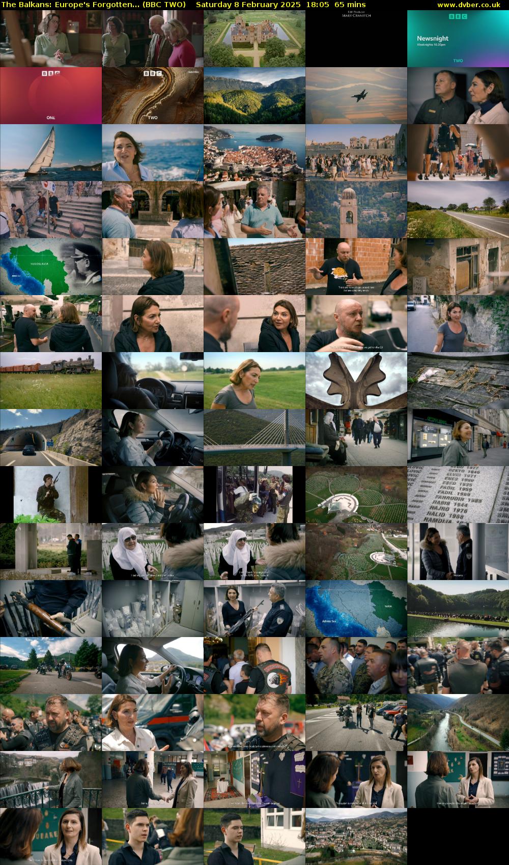 The Balkans: Europe's Forgotten... (BBC TWO) Saturday 8 February 2025 18:05 - 19:10