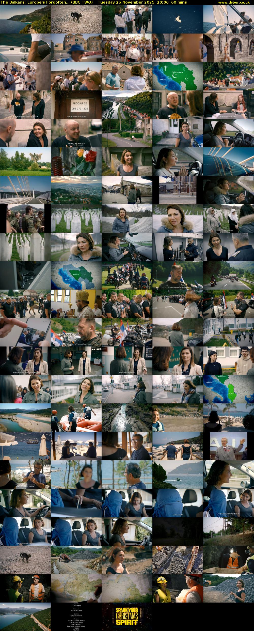 The Balkans: Europe's Forgotten... (BBC TWO) Tuesday 25 November 2025 20:00 - 21:00