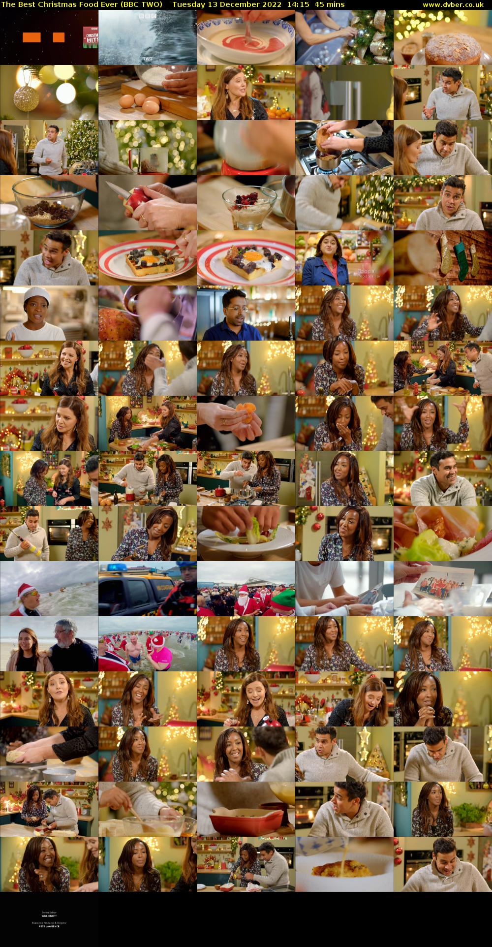 The Best Christmas Food Ever (BBC TWO) Tuesday 13 December 2022 14:15 - 15:00