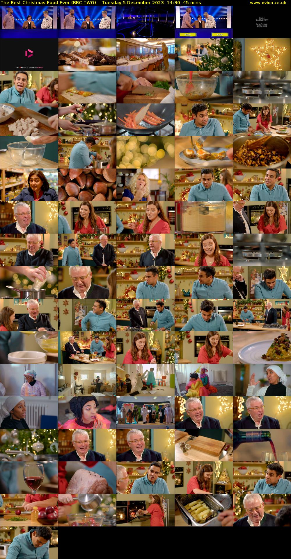 The Best Christmas Food Ever (BBC TWO) Tuesday 5 December 2023 14:30 - 15:15