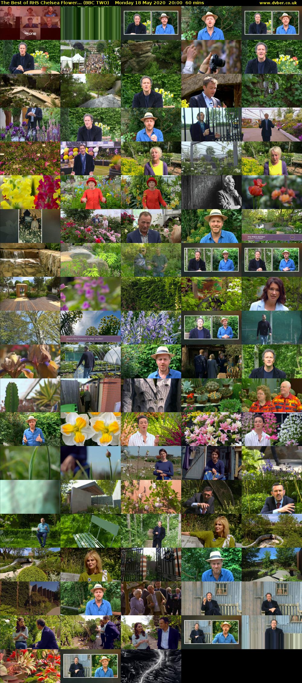 The Best of RHS Chelsea Flower... (BBC TWO) Monday 18 May 2020 20:00 - 21:00