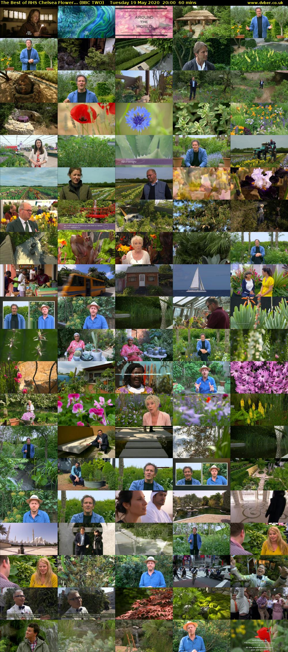 The Best of RHS Chelsea Flower... (BBC TWO) Tuesday 19 May 2020 20:00 - 21:00