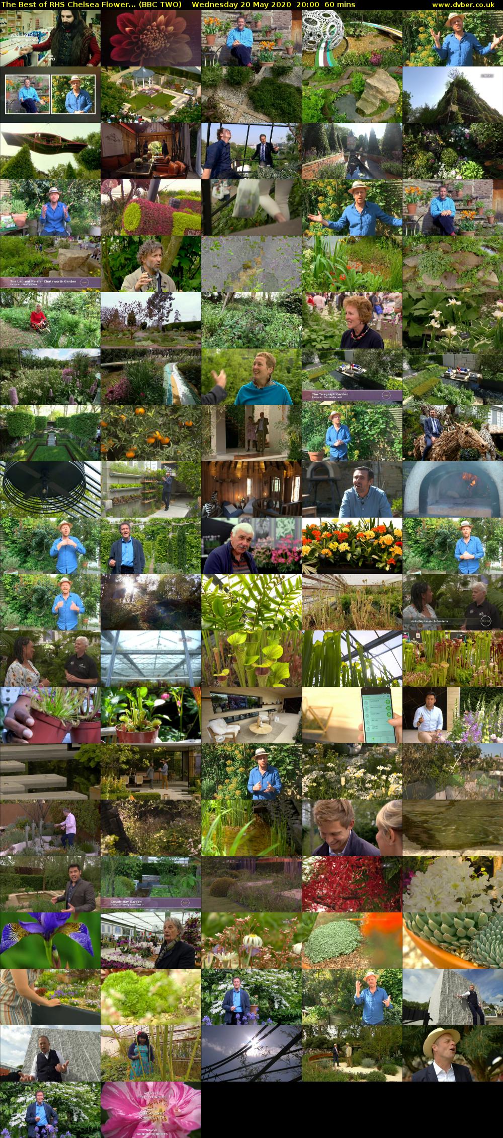 The Best of RHS Chelsea Flower... (BBC TWO) Wednesday 20 May 2020 20:00 - 21:00