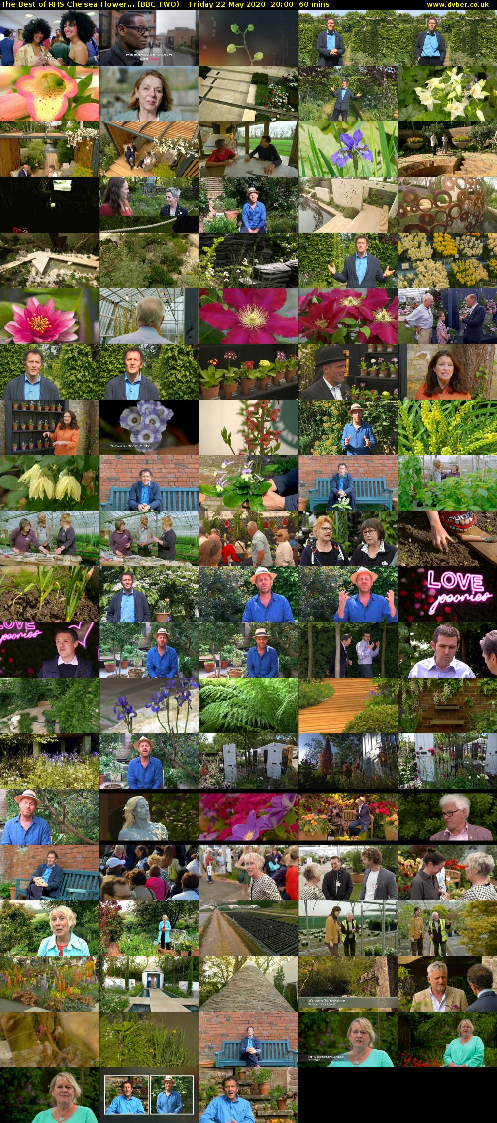 The Best of RHS Chelsea Flower... (BBC TWO) Friday 22 May 2020 20:00 - 21:00