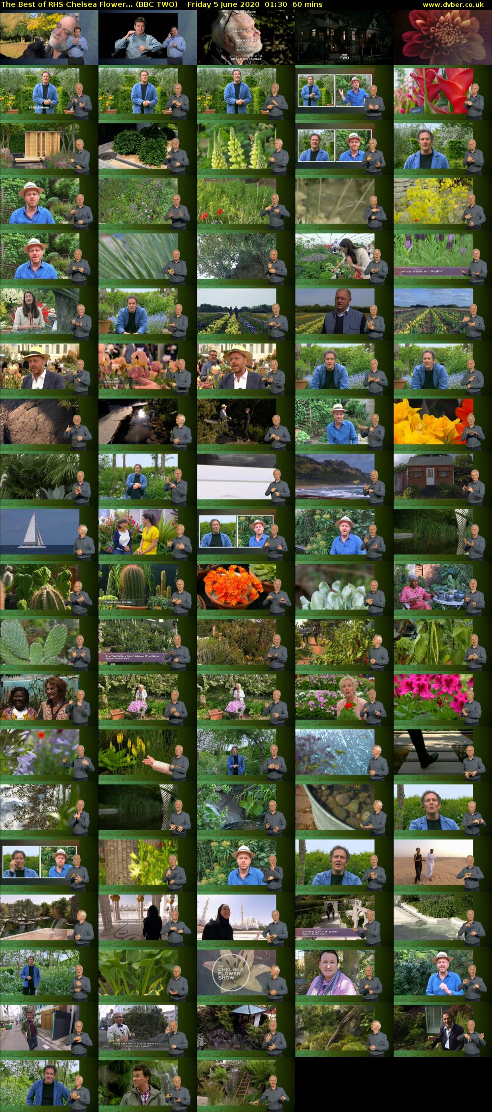 The Best of RHS Chelsea Flower... (BBC TWO) Friday 5 June 2020 01:30 - 02:30