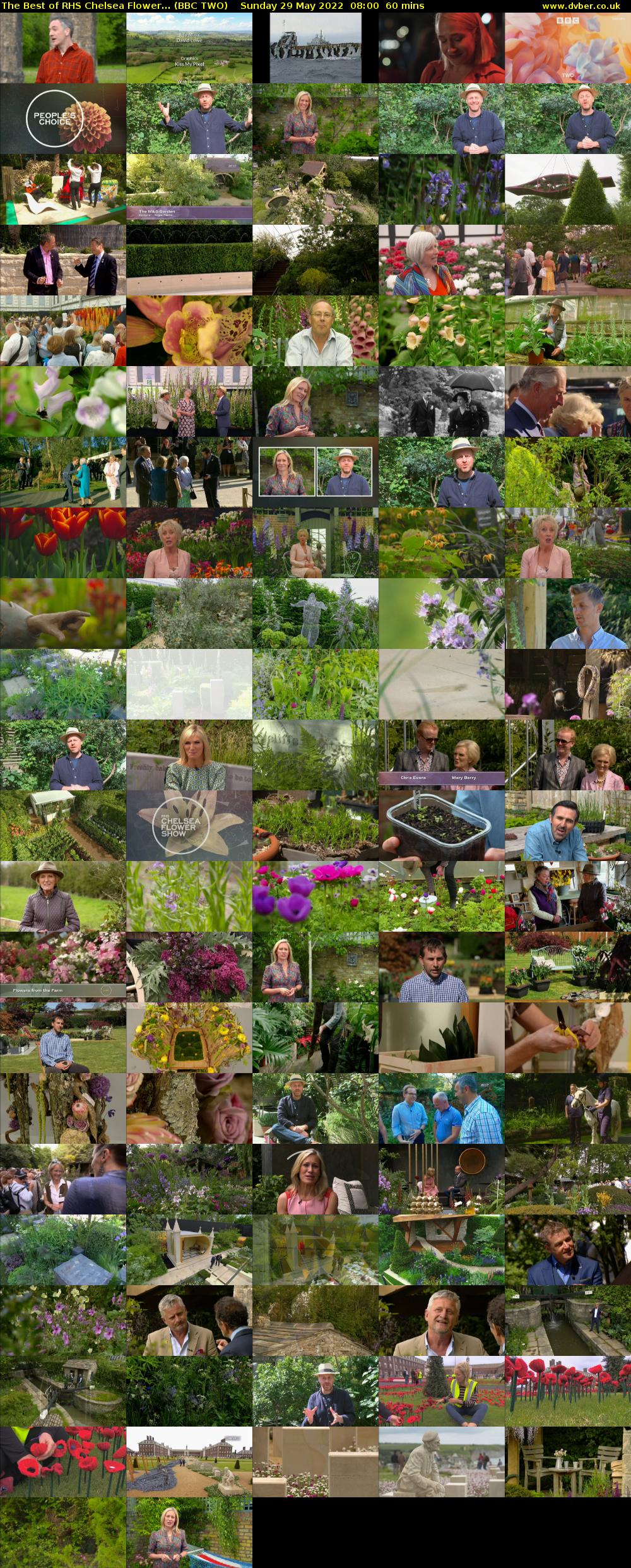 The Best of RHS Chelsea Flower... (BBC TWO) Sunday 29 May 2022 08:00 - 09:00