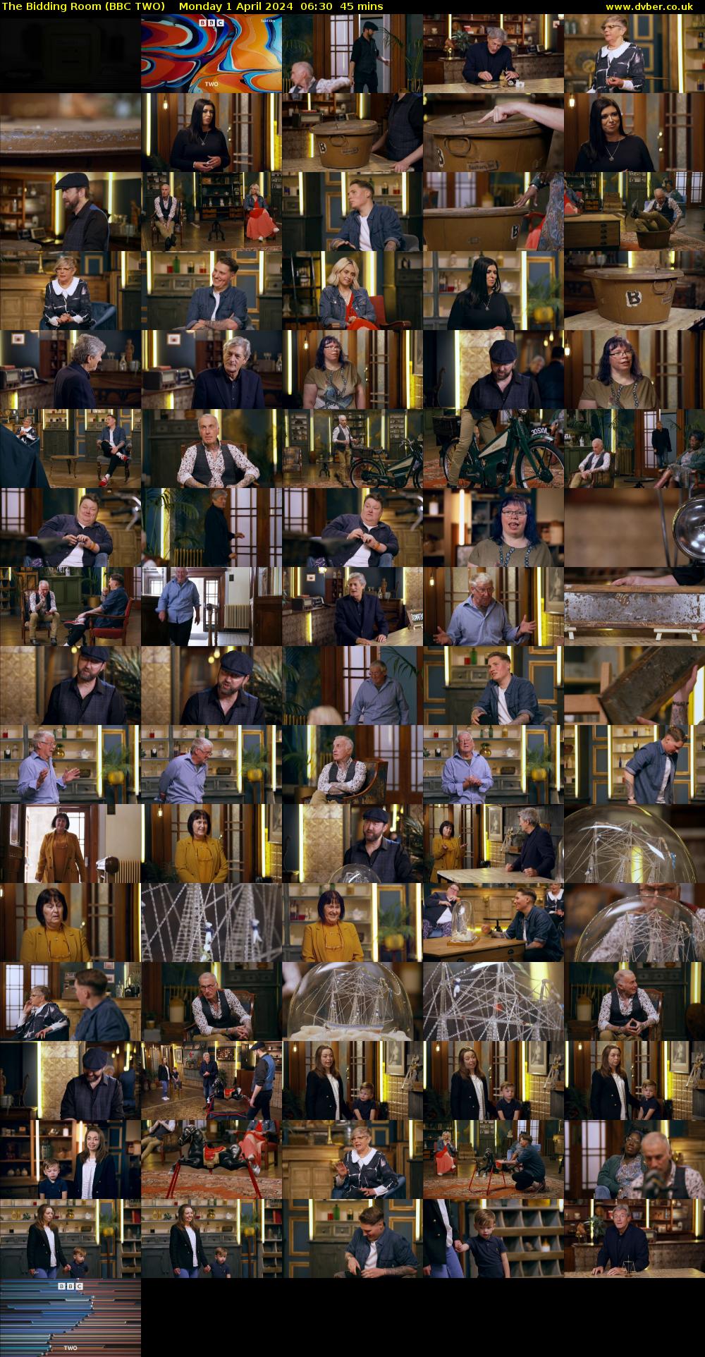 The Bidding Room (BBC TWO) Monday 1 April 2024 06:30 - 07:15
