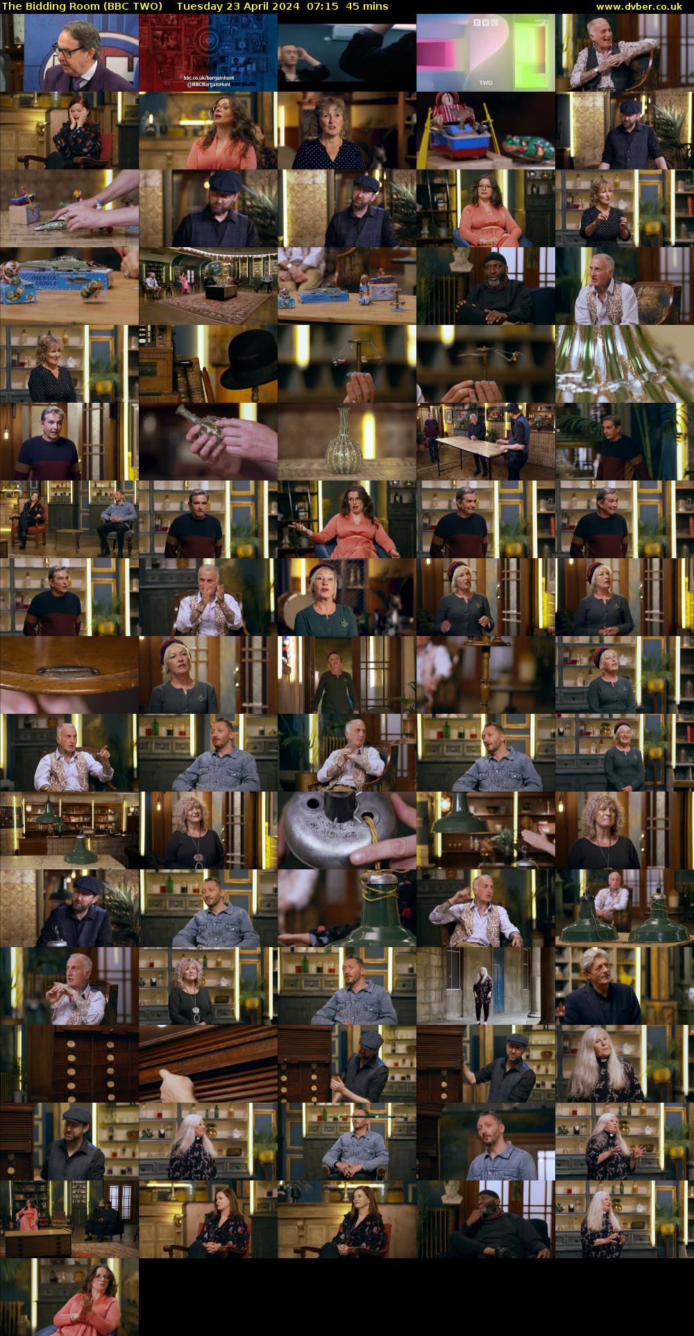 The Bidding Room (BBC TWO) Tuesday 23 April 2024 07:15 - 08:00