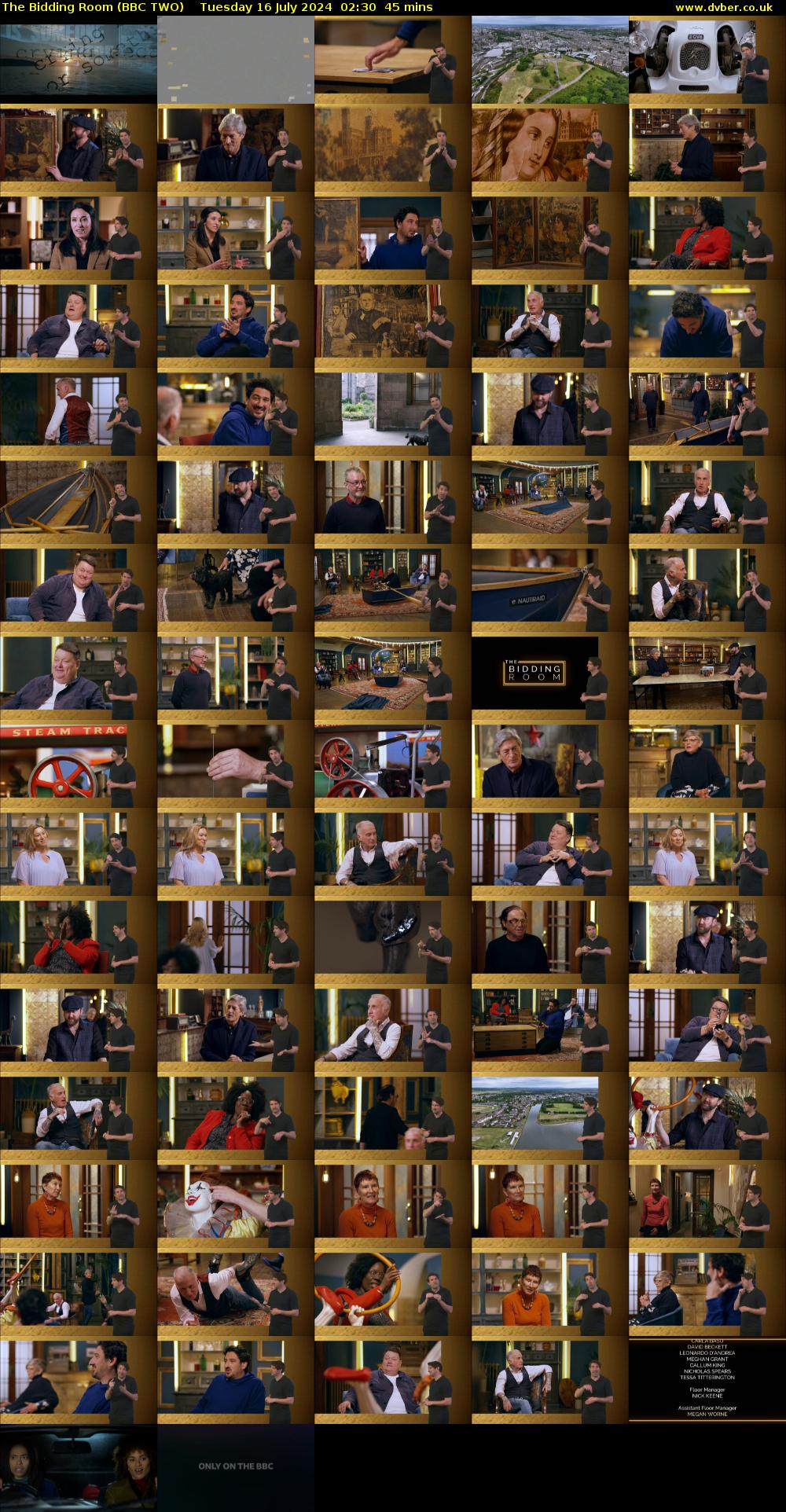 The Bidding Room (BBC TWO) Tuesday 16 July 2024 02:30 - 03:15