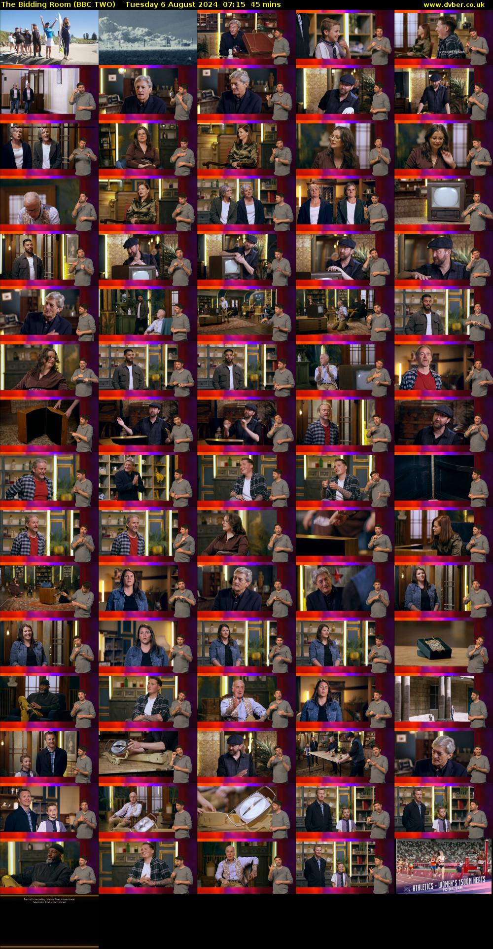 The Bidding Room (BBC TWO) Tuesday 6 August 2024 07:15 - 08:00
