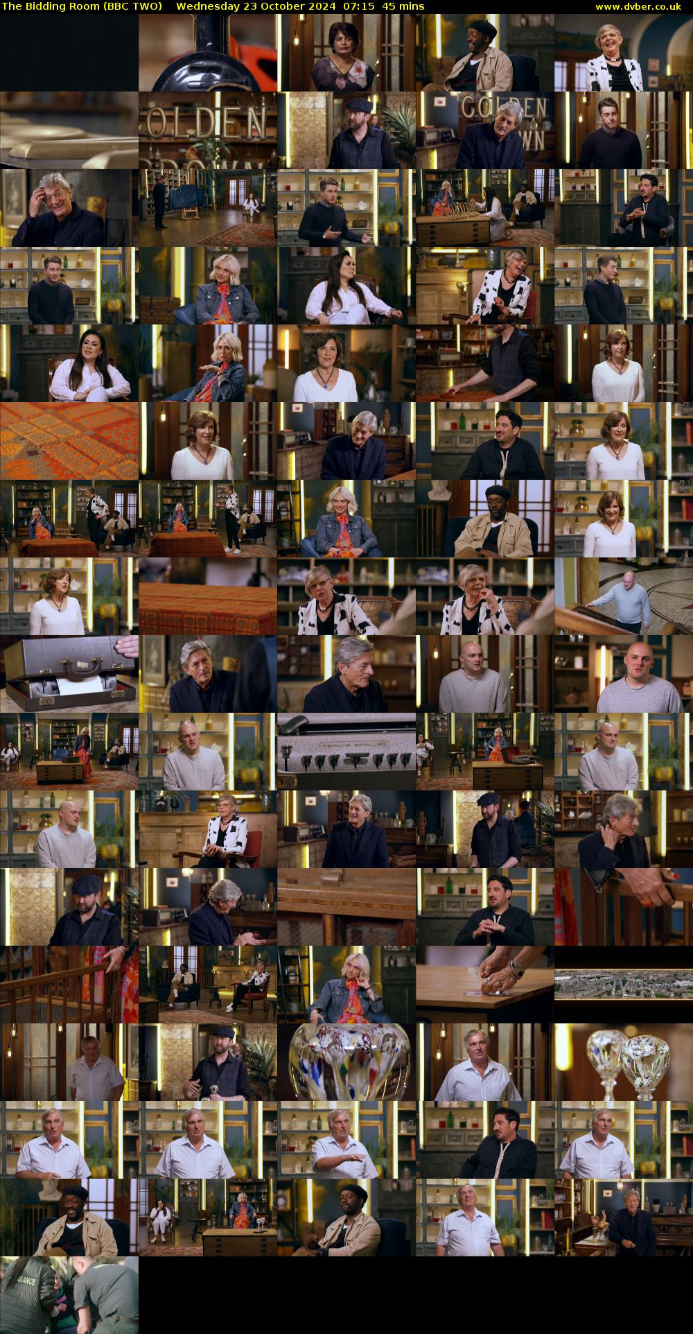 The Bidding Room (BBC TWO) Wednesday 23 October 2024 07:15 - 08:00