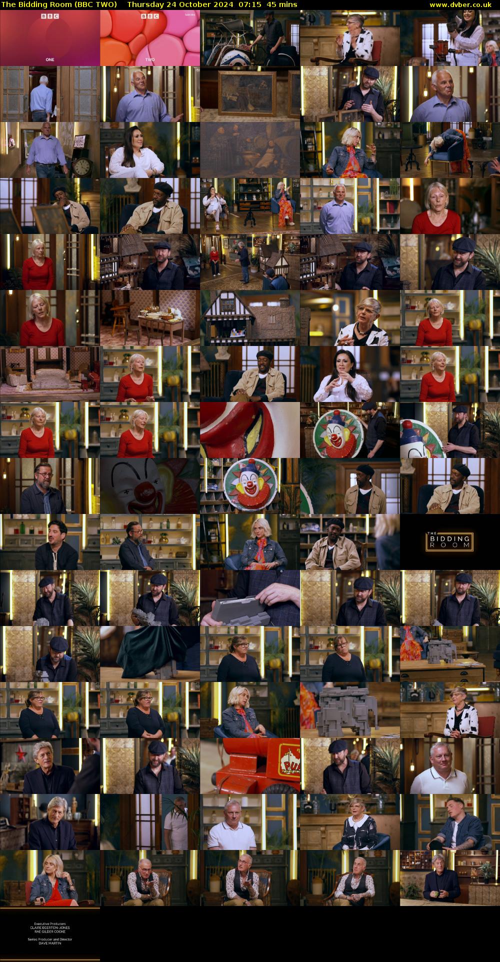 The Bidding Room (BBC TWO) Thursday 24 October 2024 07:15 - 08:00
