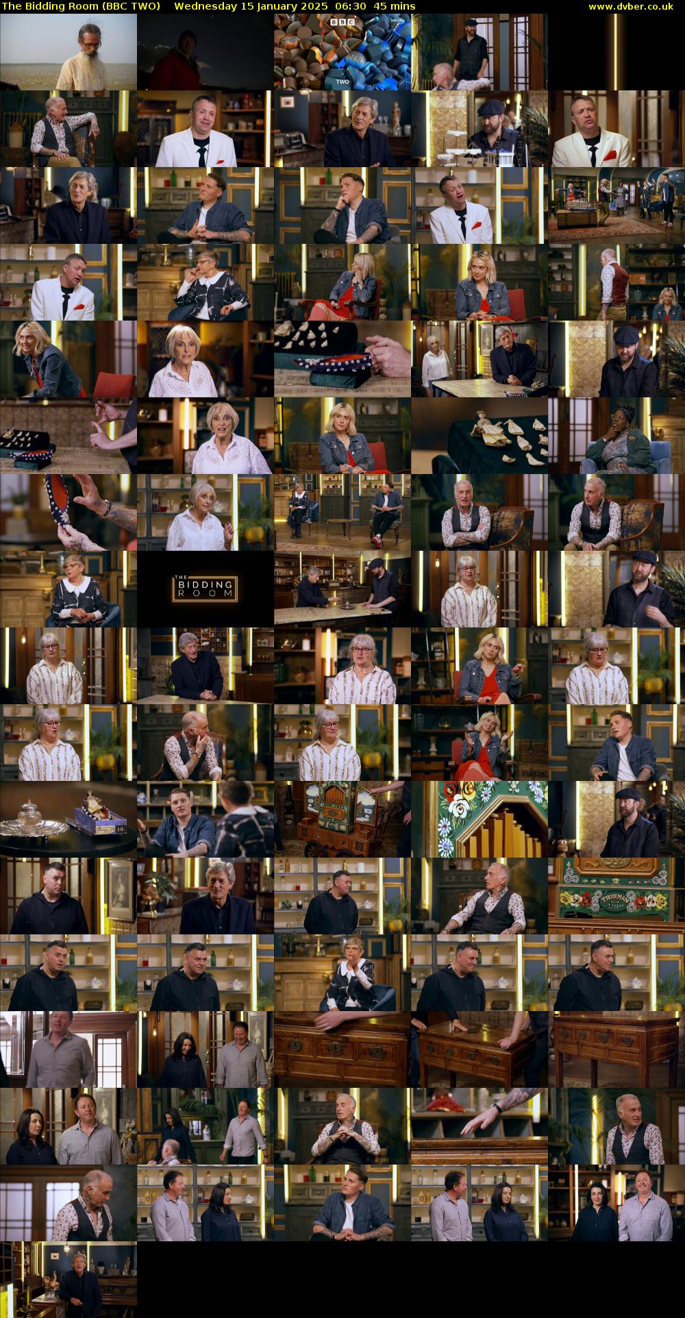 The Bidding Room (BBC TWO) Wednesday 15 January 2025 06:30 - 07:15