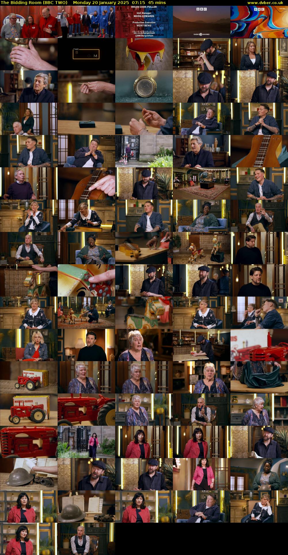 The Bidding Room (BBC TWO) Monday 20 January 2025 07:15 - 08:00