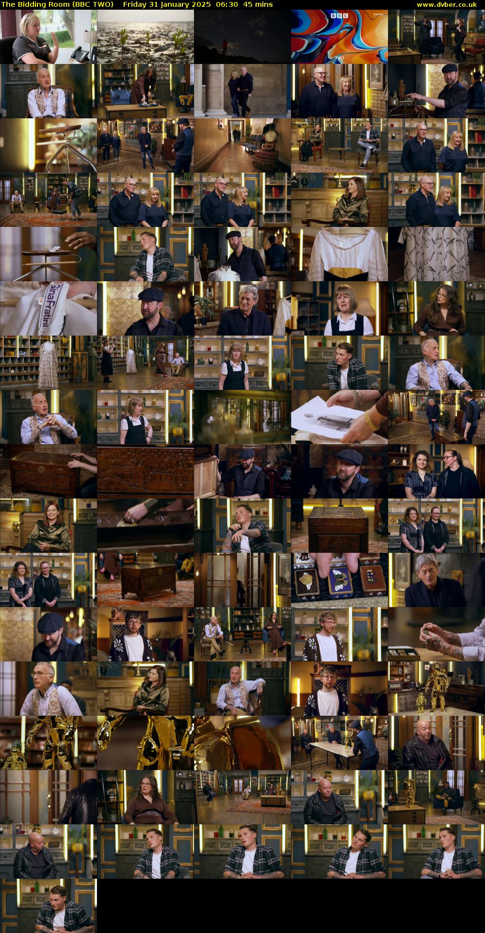 The Bidding Room (BBC TWO) Friday 31 January 2025 06:30 - 07:15