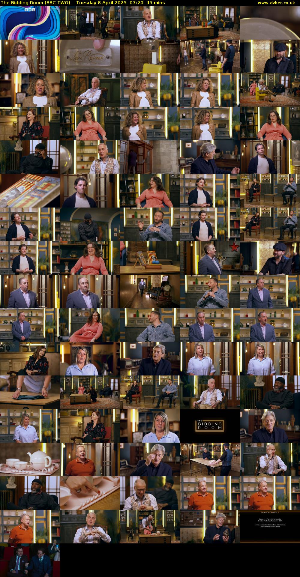 The Bidding Room (BBC TWO) Tuesday 8 April 2025 07:20 - 08:05