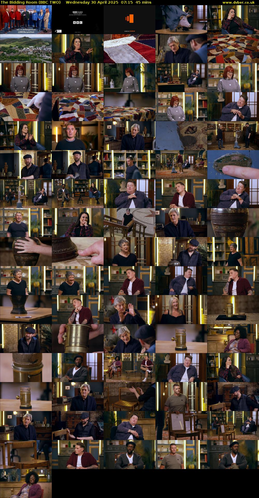 The Bidding Room (BBC TWO) Wednesday 30 April 2025 07:15 - 08:00