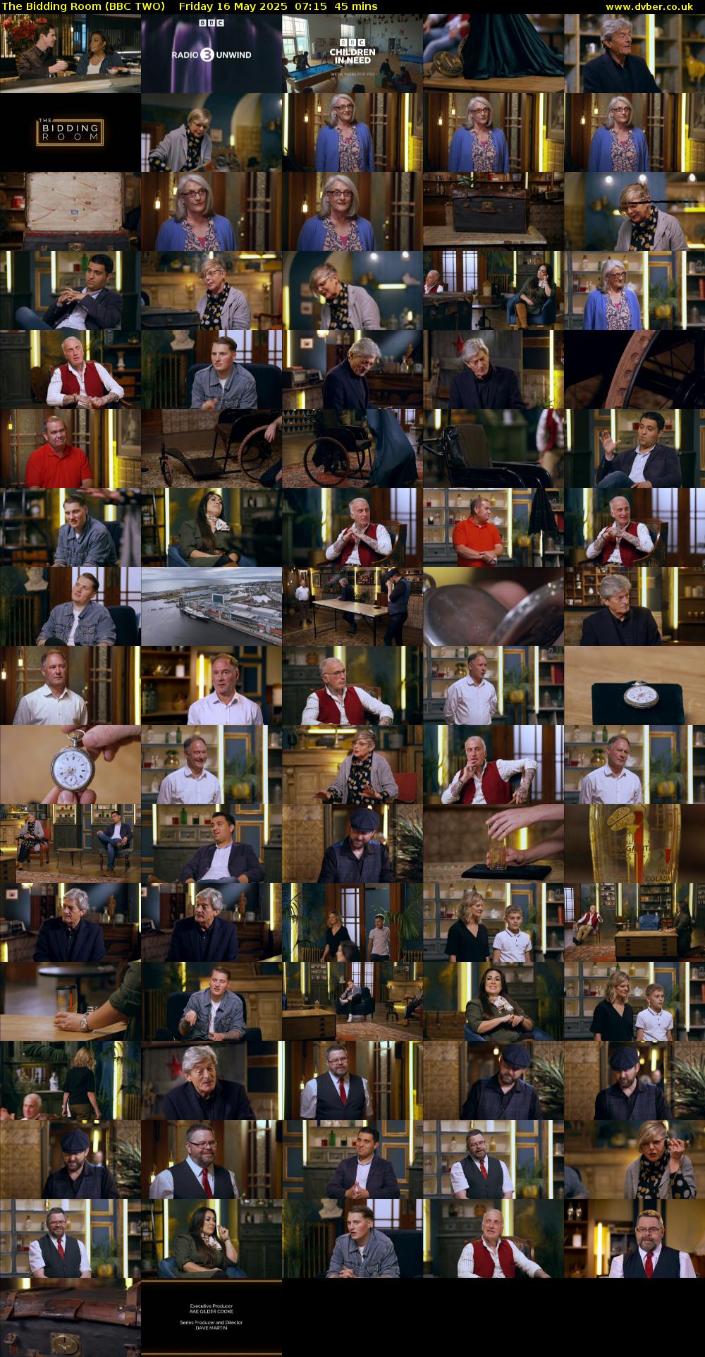 The Bidding Room (BBC TWO) Friday 16 May 2025 07:15 - 08:00